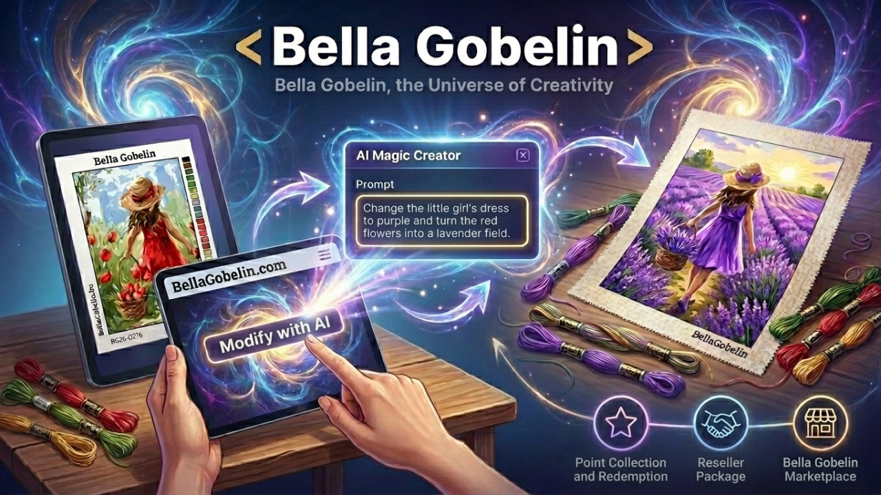 AI Kouzelný katalogový tvůrce – Bella Gobelin