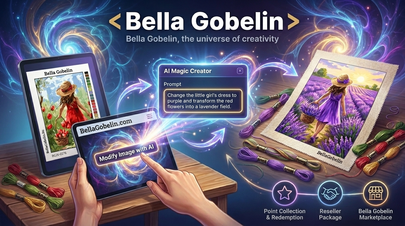AI Kouzelný katalogový tvůrce – Bella Gobelin
