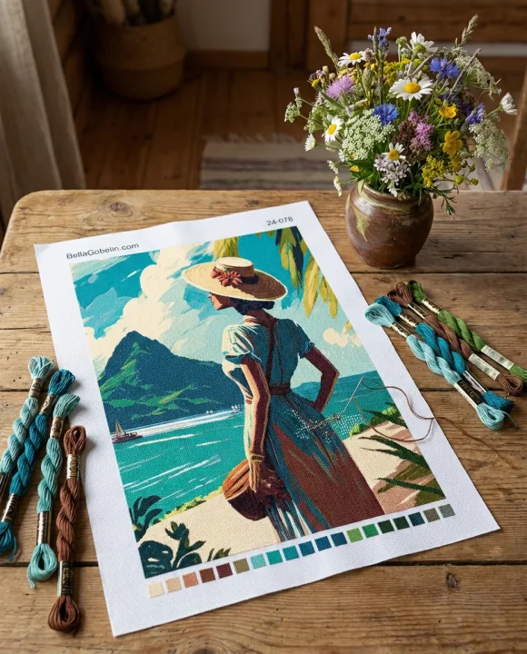 Žena na Bora Bora