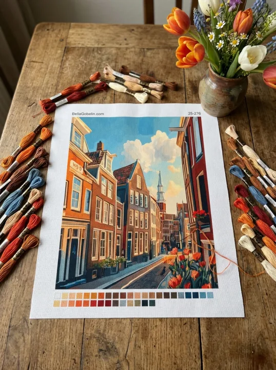 Holandský městský obraz