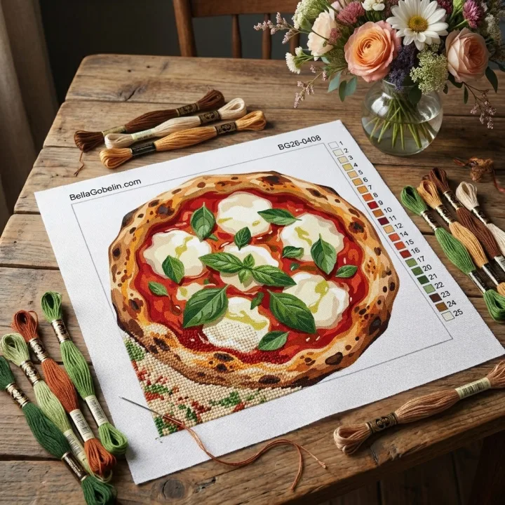 Pizza s buvolí mozzarellou