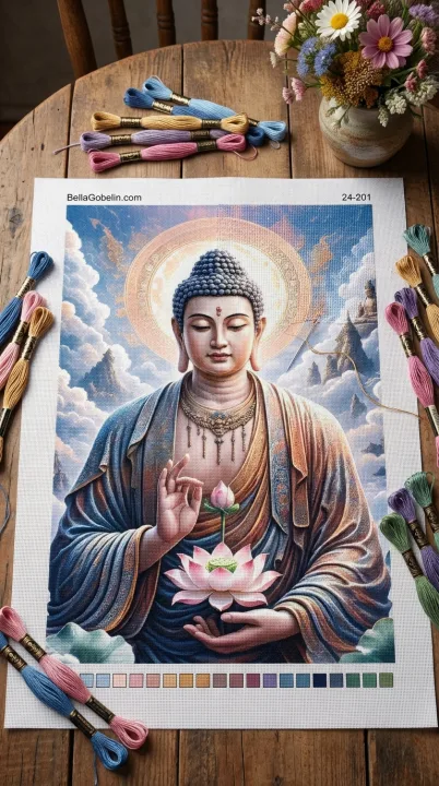 Buddha s lotosem