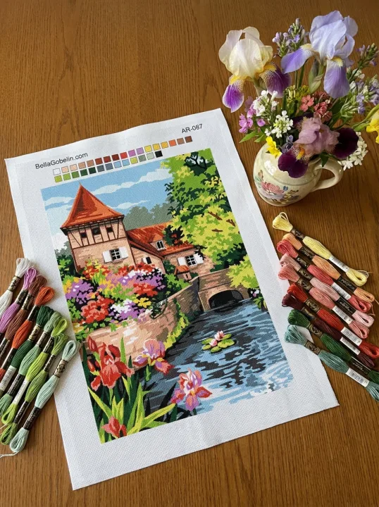 Vesnický dům u vody