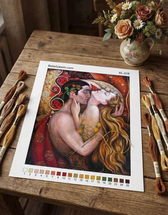 Obraz ve stylu Klimta – KL-018