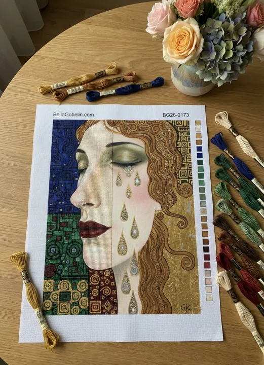 Klimt - Zlaté slzy - Variace 2