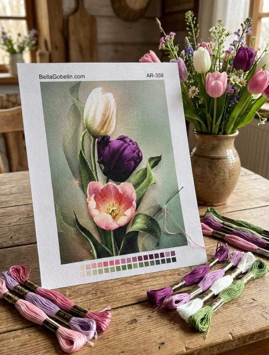 Tři tulipány