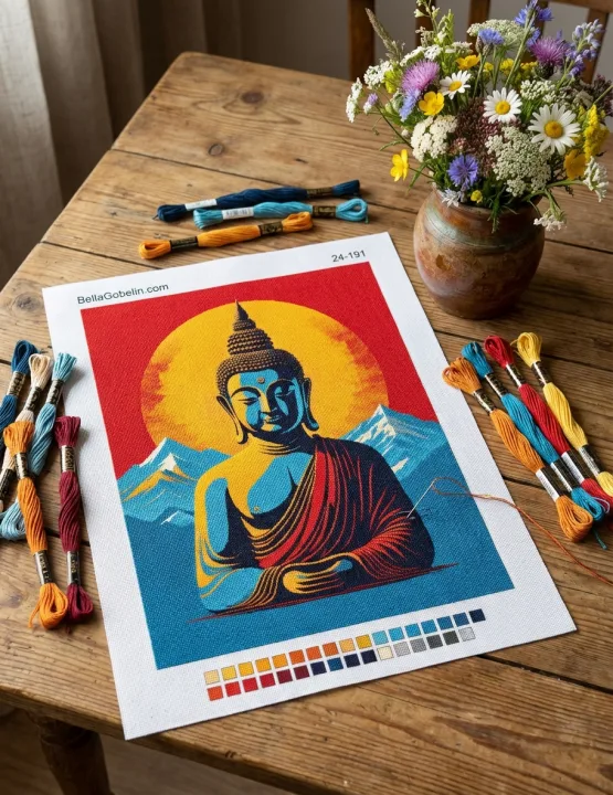 Buddha-gobelín – 24-191