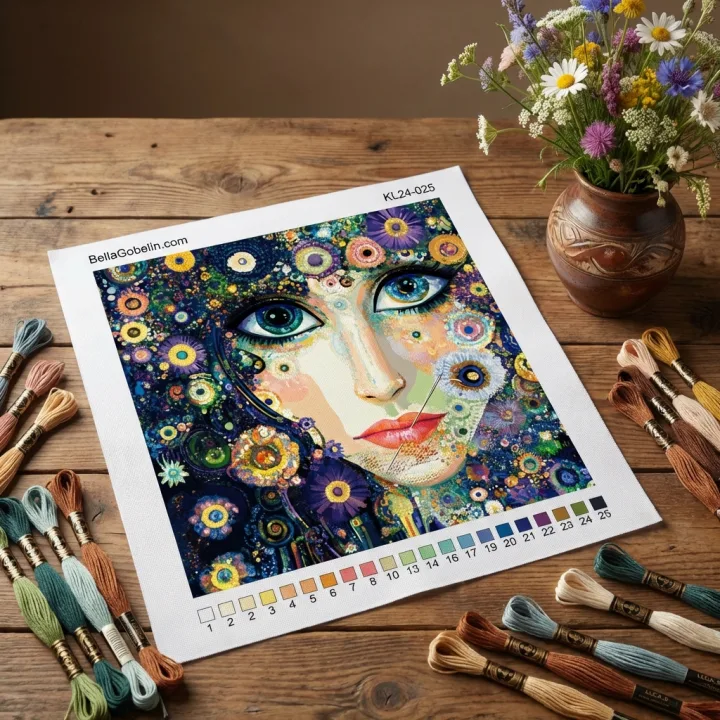 Klimtův styl: Oči