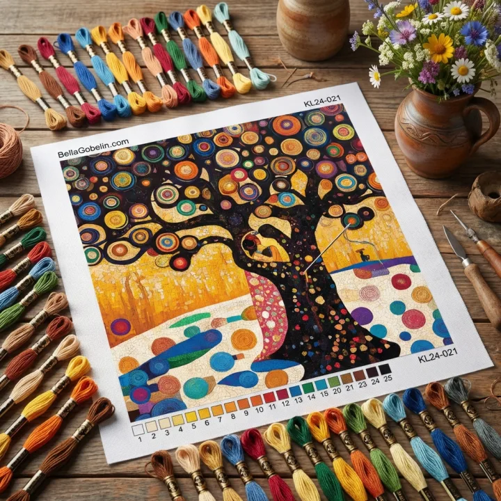 Klimtův styl: Strom