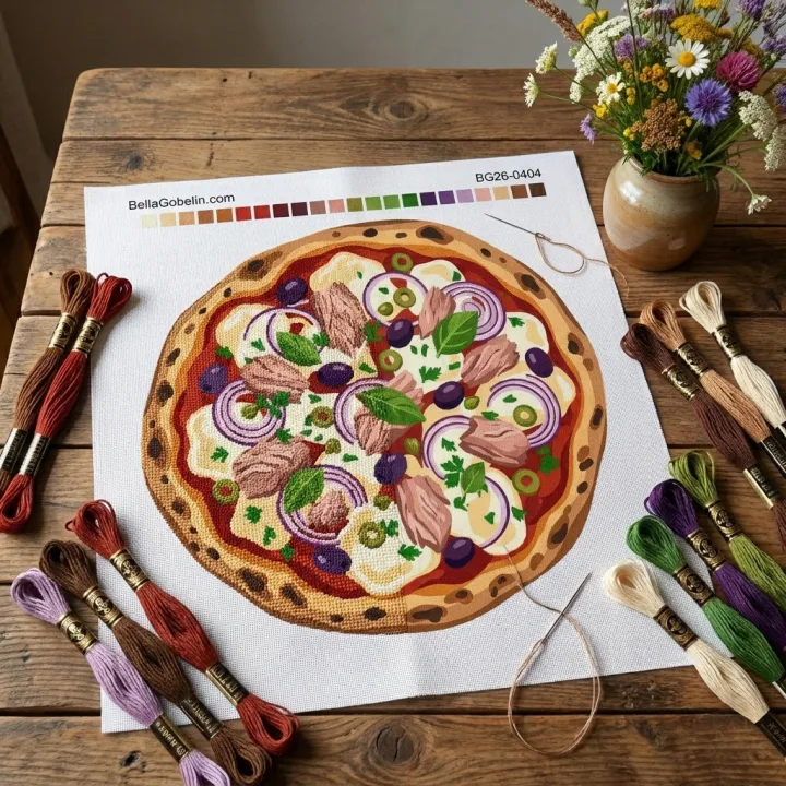 Tuňáková pizza