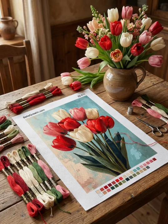 Tulipánový bouquet – 25-511