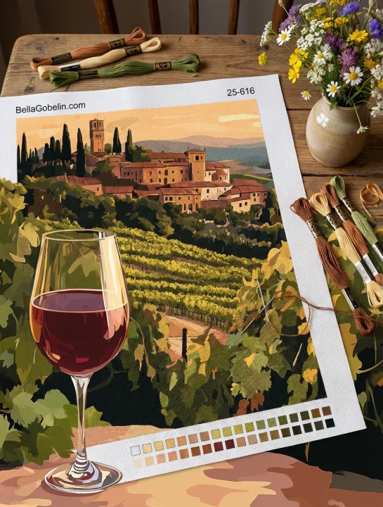 Krásná Toskánsko, Chianti, víno