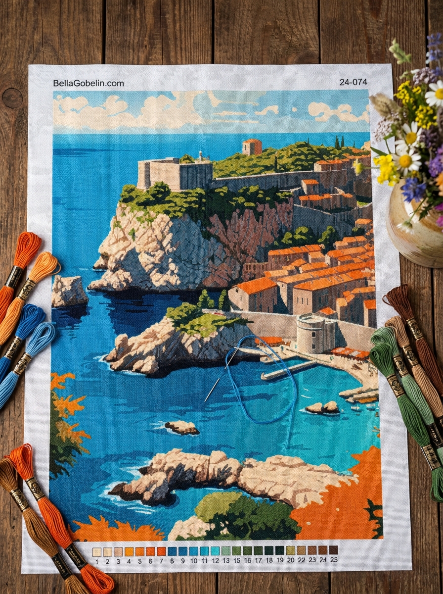 Pohled na Dubrovník