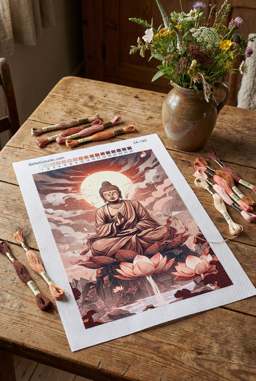 Buddha-gobelín – 24-190