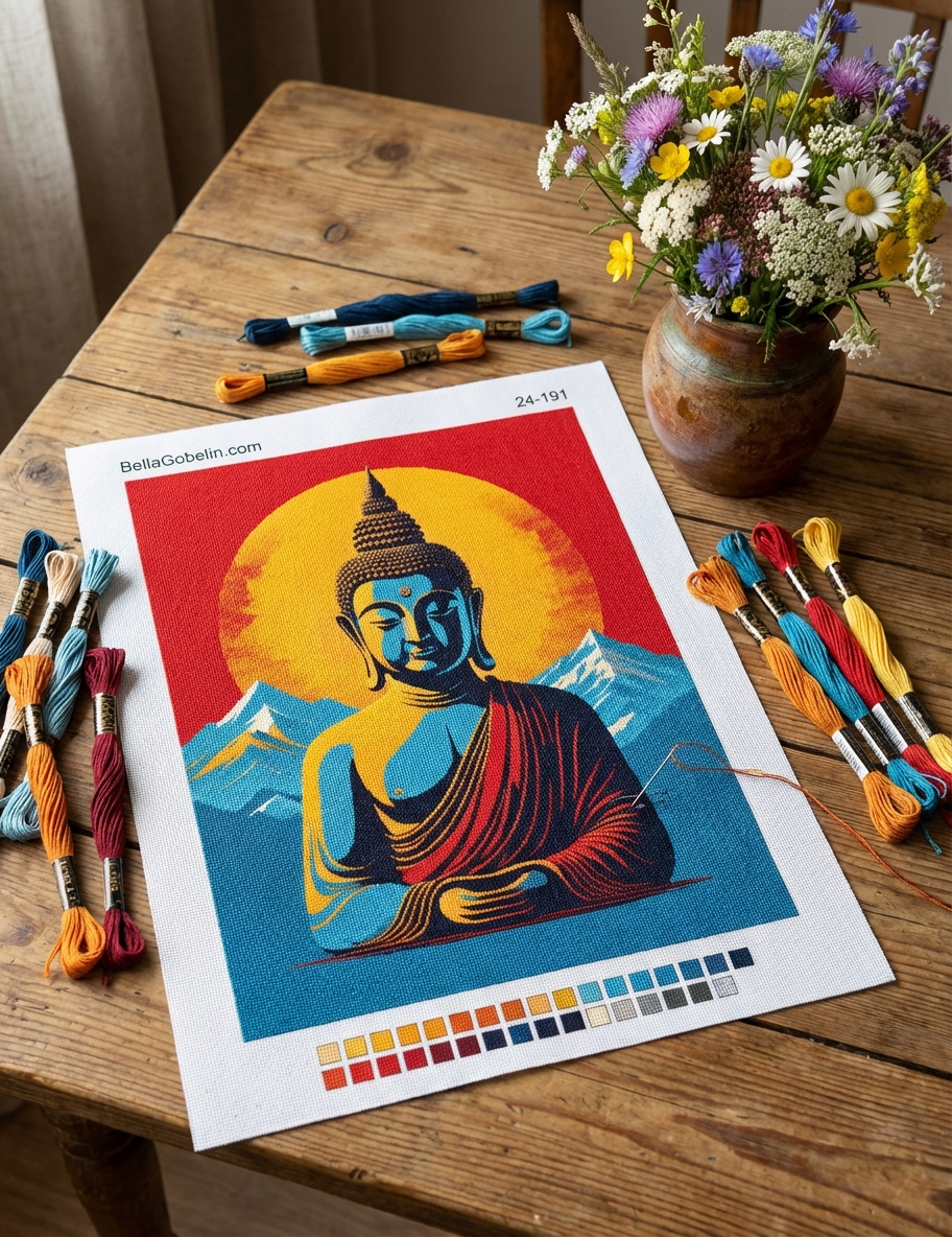 Buddha-gobelín – 24-191