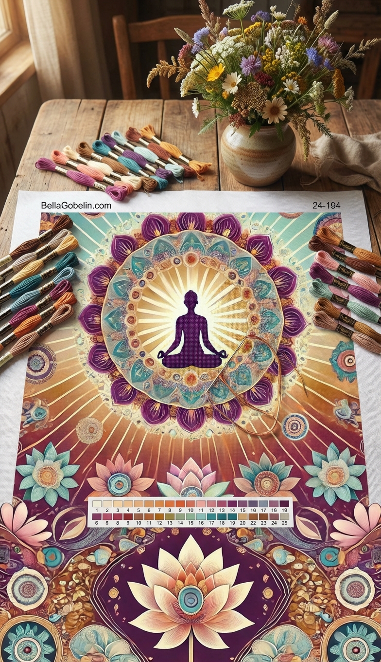 Mandala meditace – 24-194