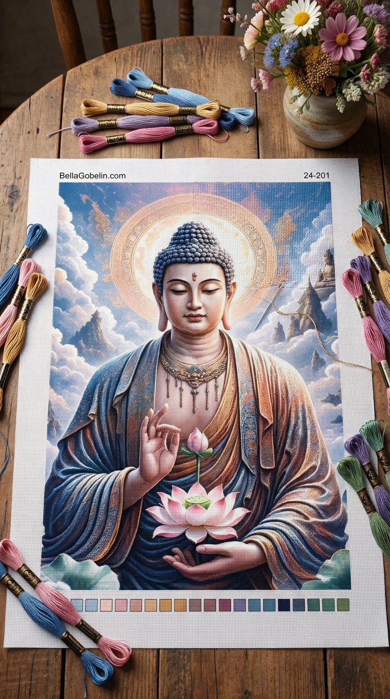 Buddha s lotosem