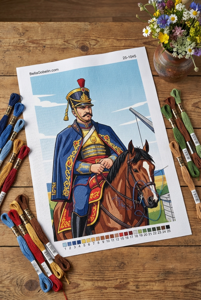 Portrét jezdce – 25-1045