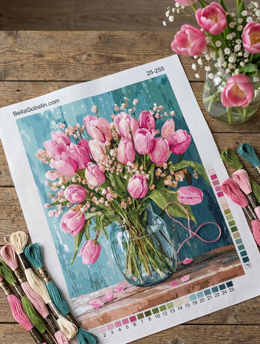 Tulipánový bouquet – 25-255