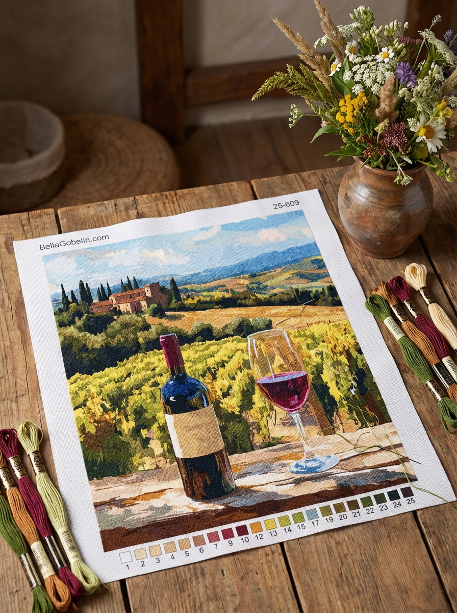 Toskánská atmosféra, Chianti, víno