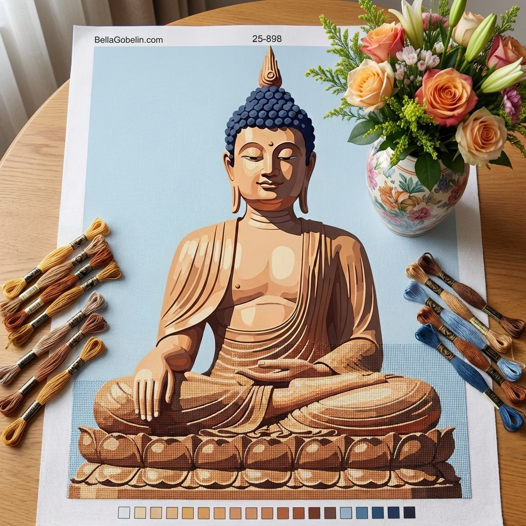 Buddha-gobelín – 25-898