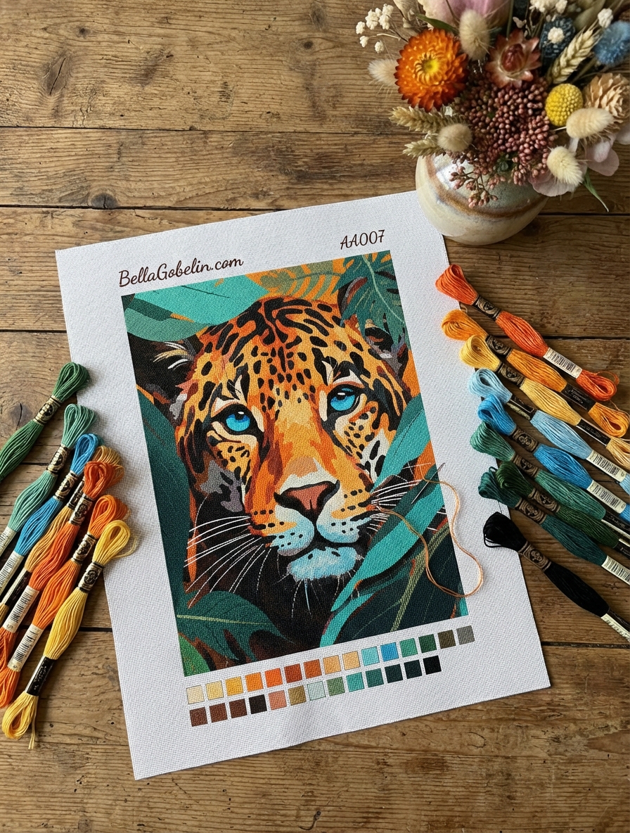 Špehující leopard