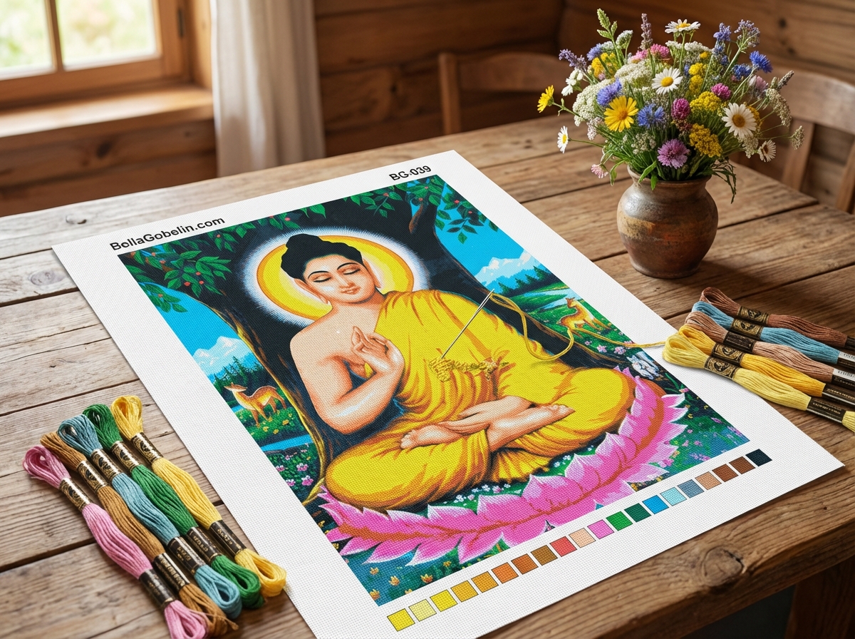 Buddha-gobelín – BG-039