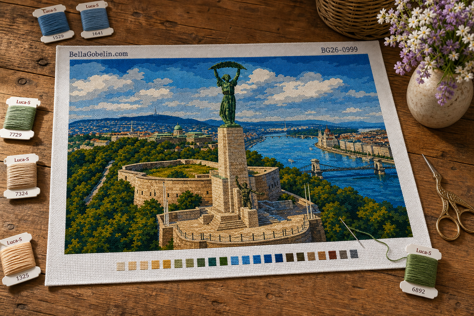 Budapešťská Citadela Socha svobody