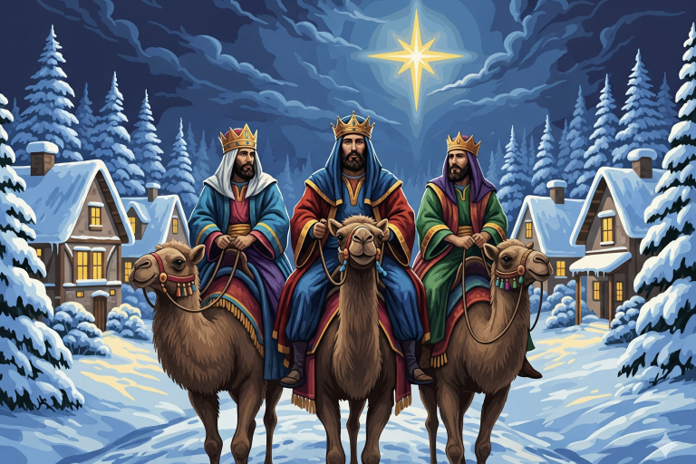 Három királyok modern verzió