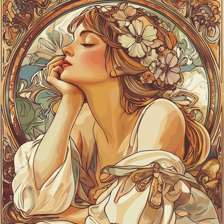 Mucha stílus: Egyedül