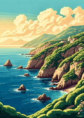 Výhled na Algarve - Portugalsko