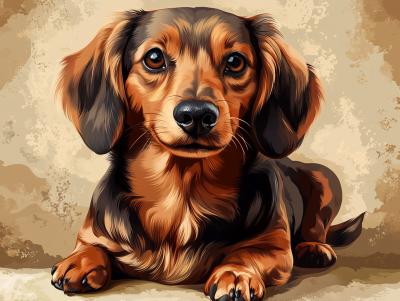 Dachshund Pan Mr.
