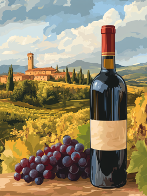 Krásná Toskána, Chianti, Víno