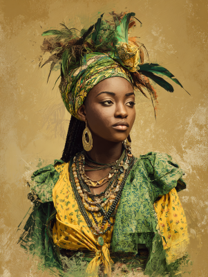 Africká dívka