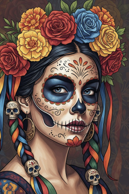 Mexická série Halloween – 25-837