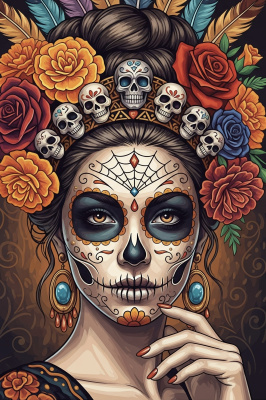Mexická série Halloween – 25-839