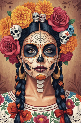 Mexická série Halloween – 25-842