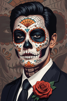 Mexická série Halloween – 25-843