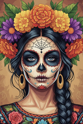 Mexická série Halloween – 25-844