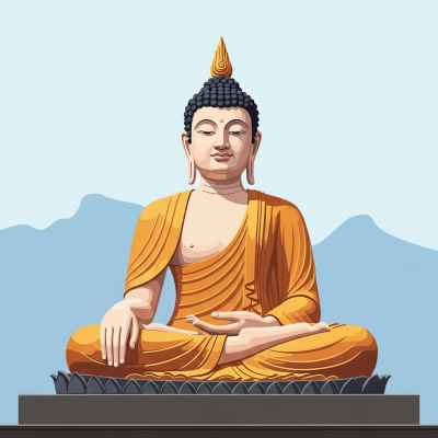 Buddha-gobelín – 25-887