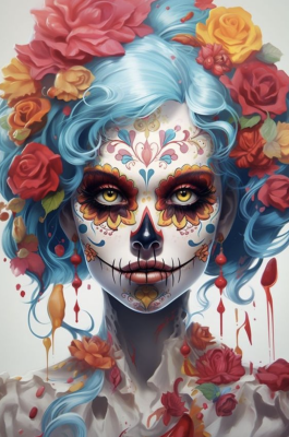 Halloween v mexickém stylu