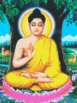 Buddha-gobelín – BG-039