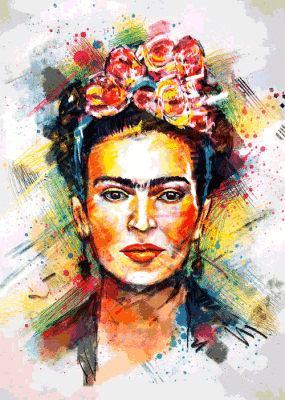 Portrét Fridy Kahlo – BG-182