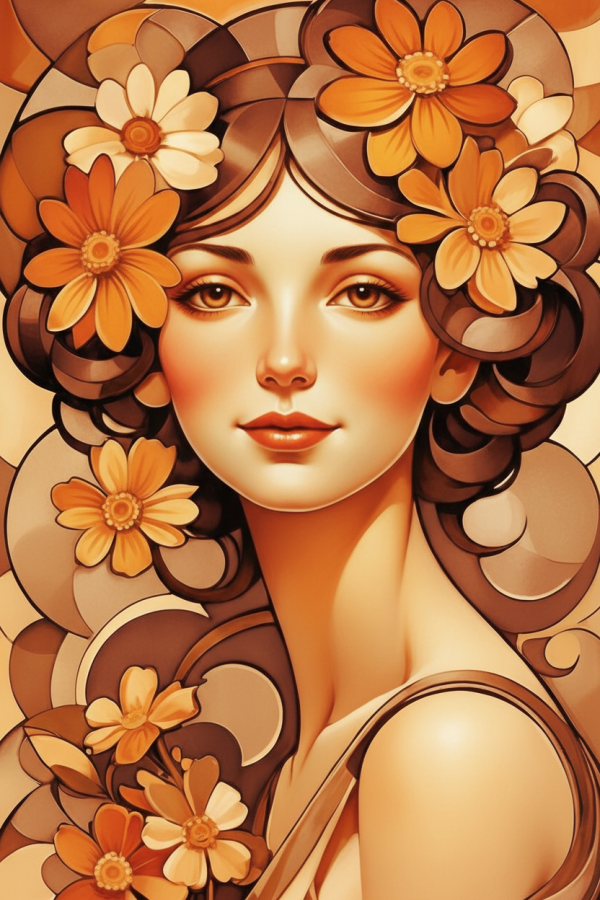 Styl Alfonse Muchy - Variace 1 – BG26-0166