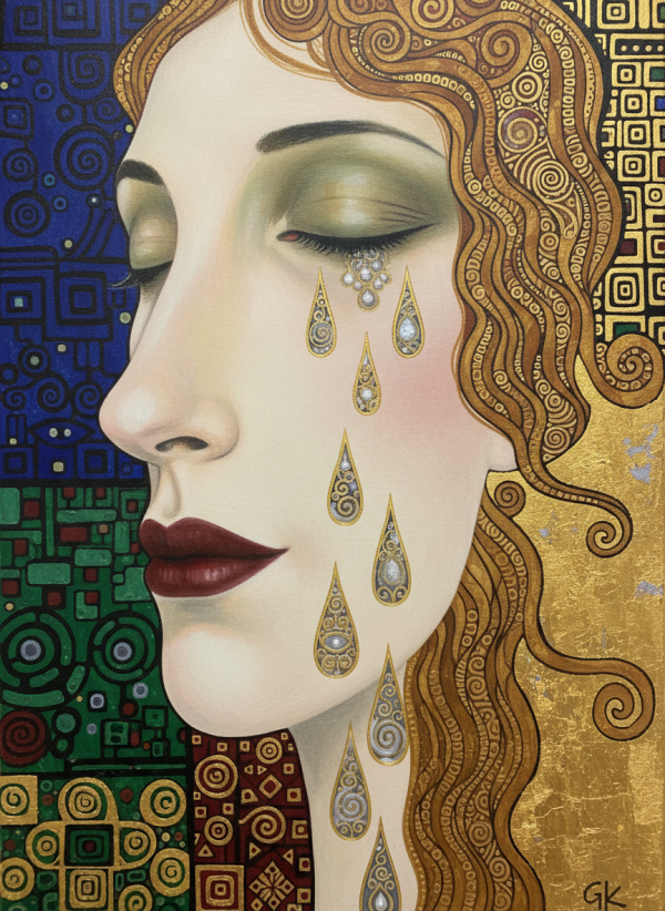 Klimt - Zlaté slzy - Variace 2