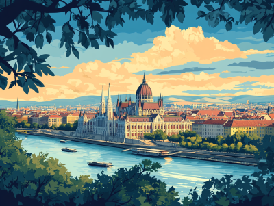 Budapešť – Parlament – DL24-027
