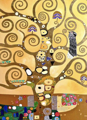 Obraz ve stylu Klimta – KL-010