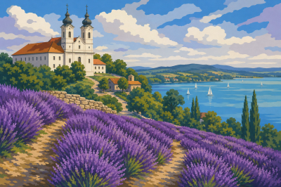 Maďarsko - Tihany, Balaton
