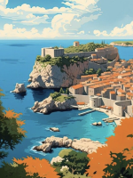 Pohled na Dubrovník