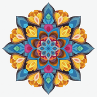 Mandala série – 25-1017